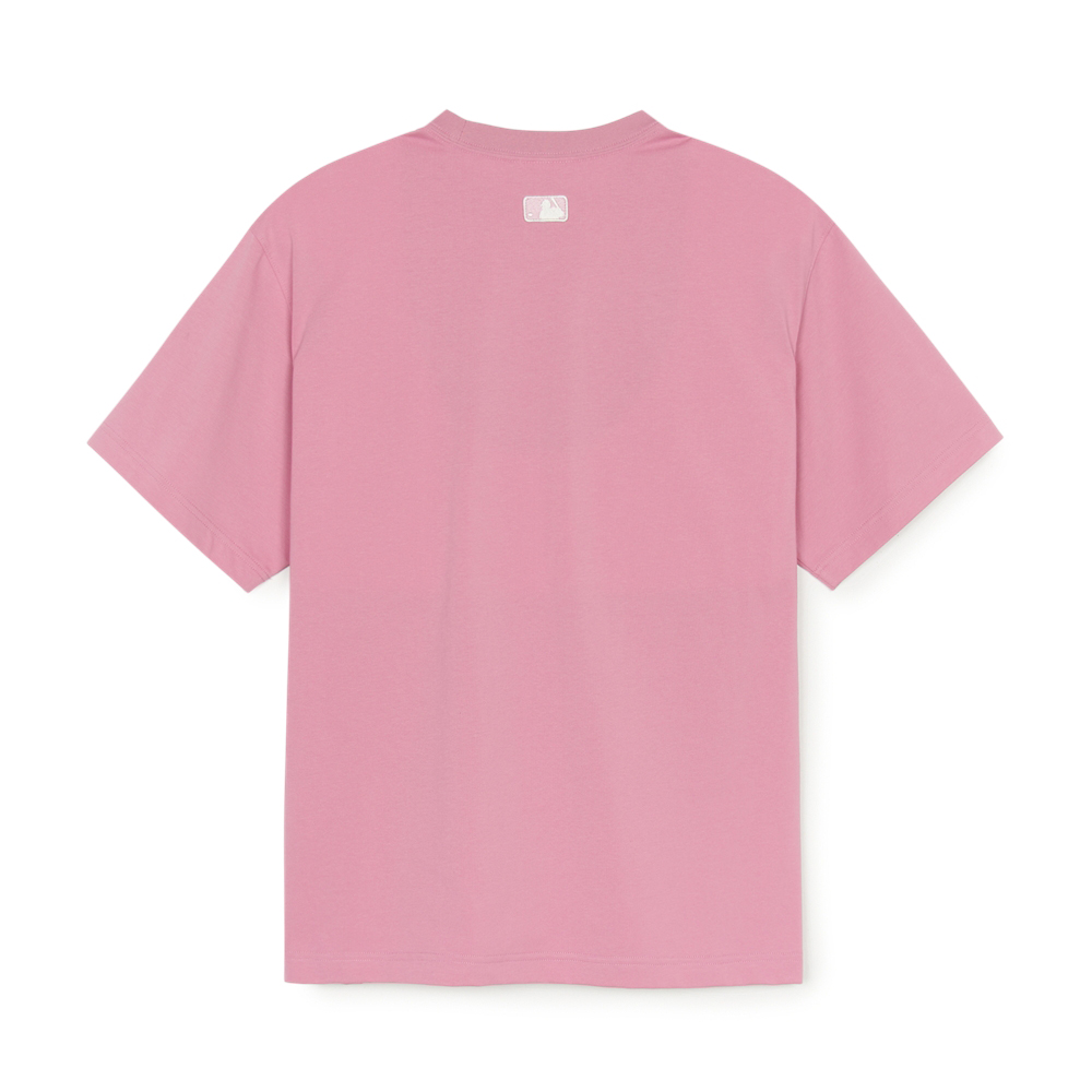Áo Thun MLB Varsity Vintage Color Graphic Overfit Short Sleeve T-Shirt Boston Red Sox Pink