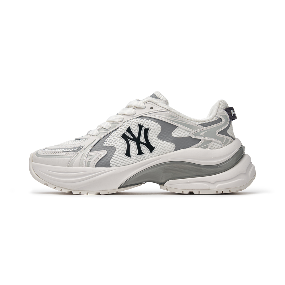 Bấm vào để xem thư viện ảnh Giày MLB Korea Curve Runner New York Yankees White