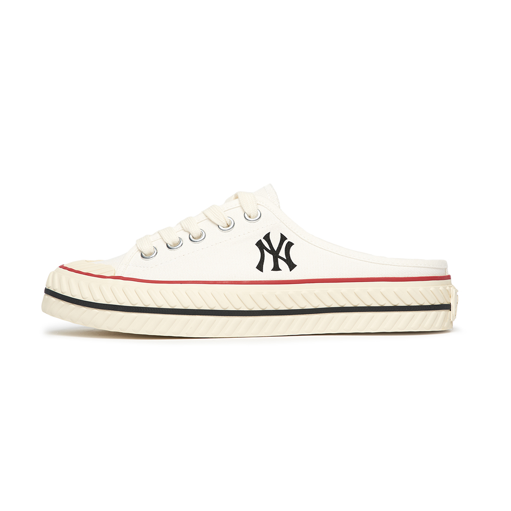 Bấm vào để xem thư viện ảnh Giày MLB Mule Playball Origin New York Yankees White