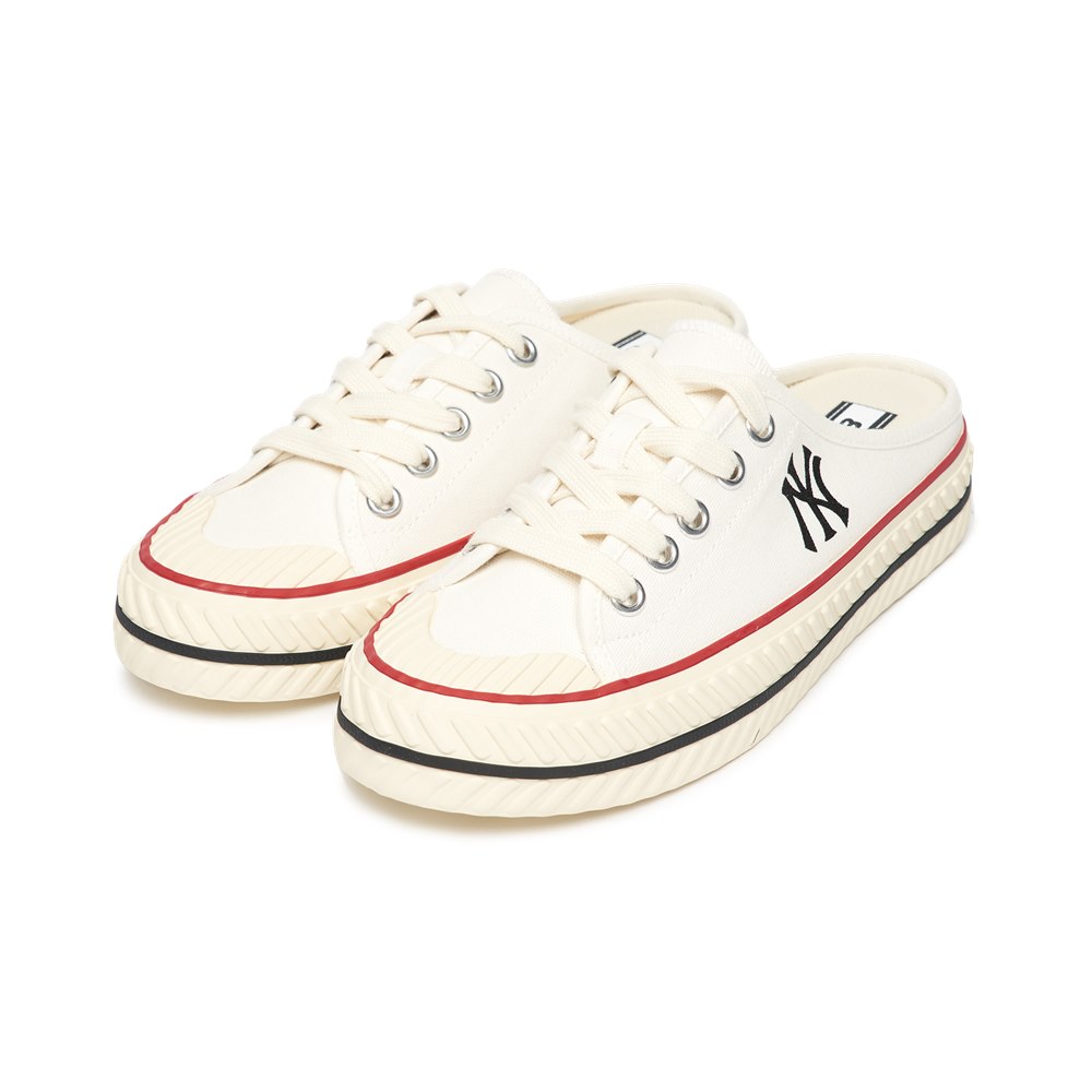 Bấm vào để xem thư viện ảnh Giày MLB Mule Playball Origin New York Yankees White