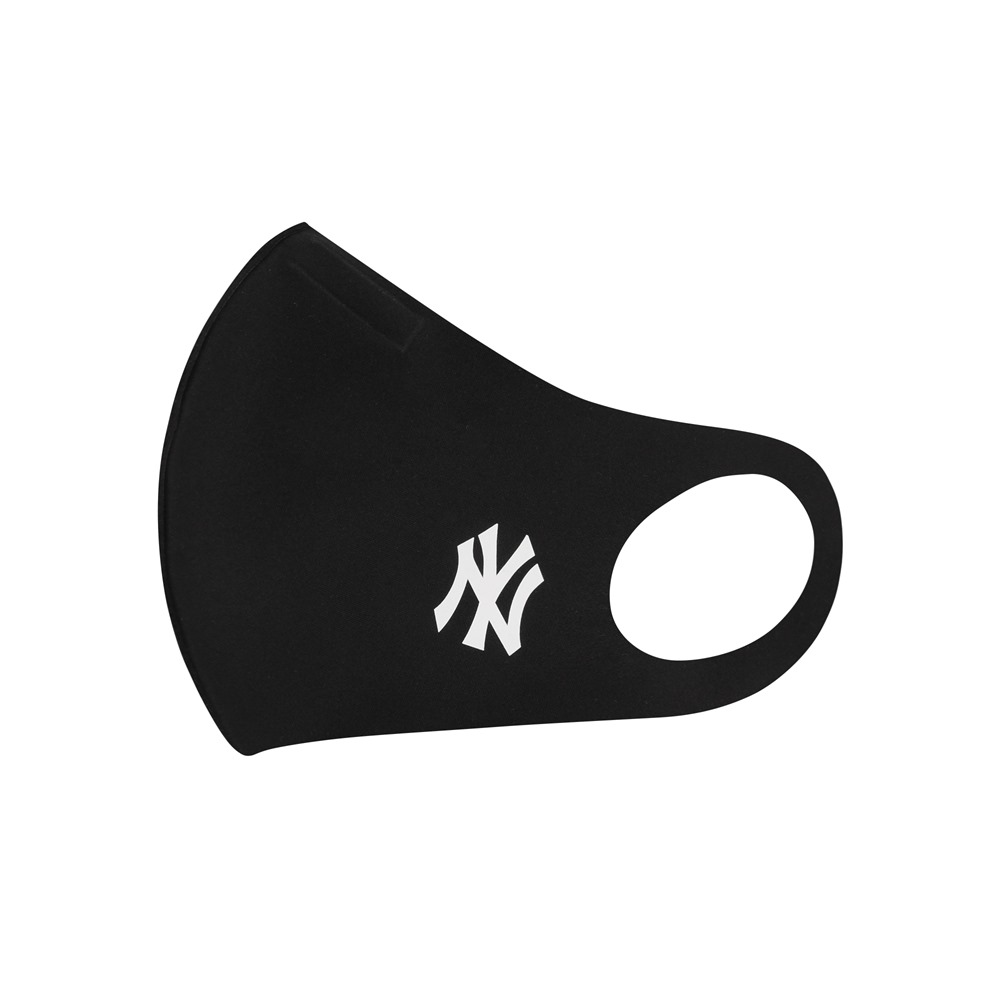 Khẩu Trang MLB Small Logo Color New York Yankees Black
