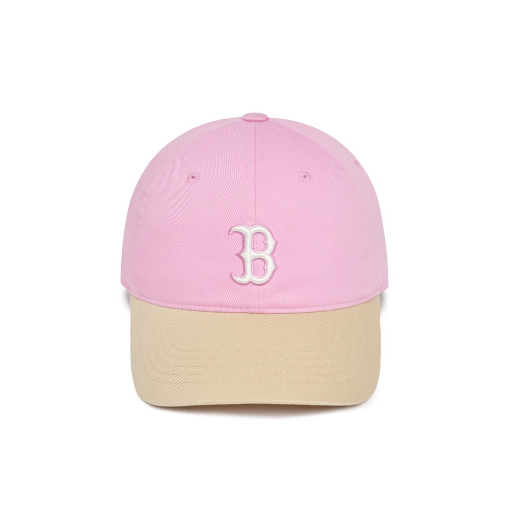 Bấm vào để xem thư viện ảnh Nón MLB Basic Coloration Ball Cap Boston Red Sox Pink