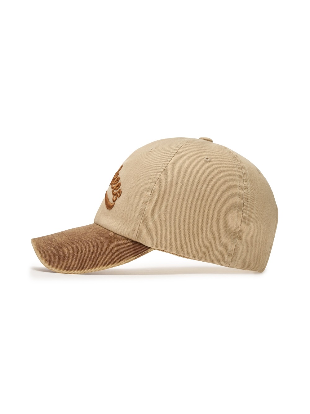 Nón MLB Korea Varsity Vintage Culsive Color Block Unstructured Ball Cap New York Yankees Sand