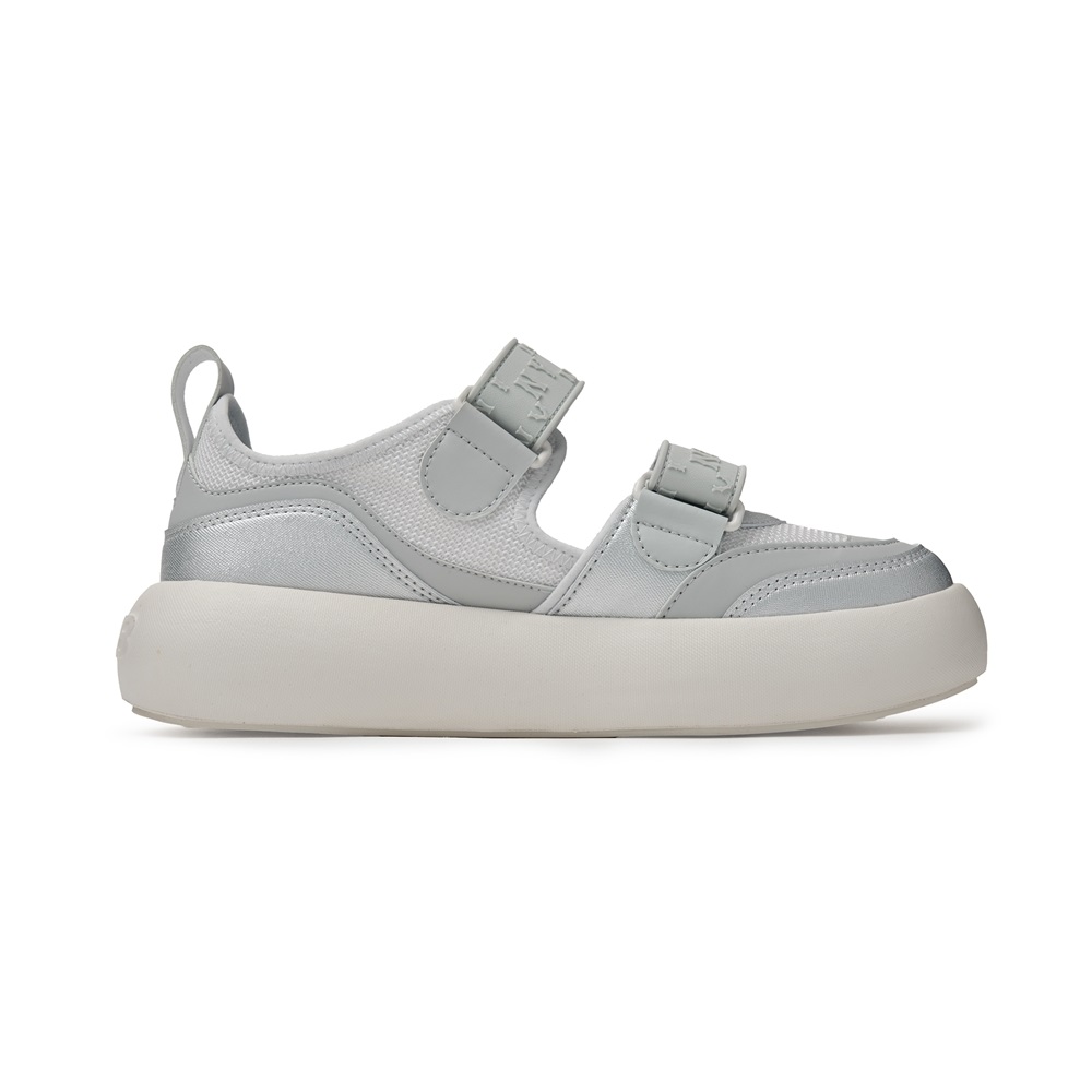 Bấm vào để xem thư viện ảnh Sandals MLB Korea Chunky Base New York Yankees Grey