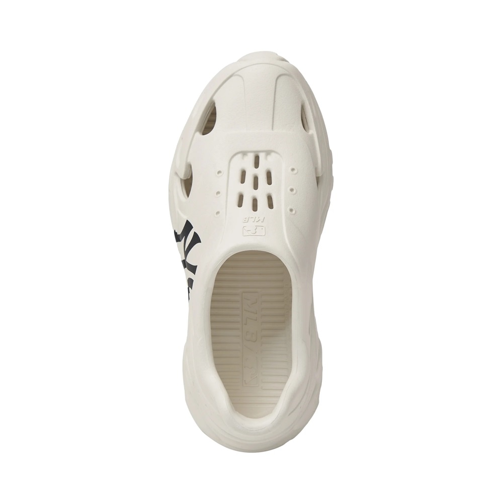 Bấm vào để xem thư viện ảnh Sandals MLB Korea BigBall Chunky Recovery New York Yankees Ivory