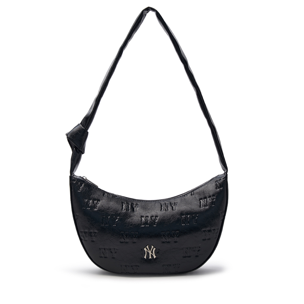 MLB■Classic Monogram Crack Embo Cross Bag ■送料込 Túi MLB Mono Crack Embo Crossbody 3ACRMV15N-50BKS | MLB Việt Nam