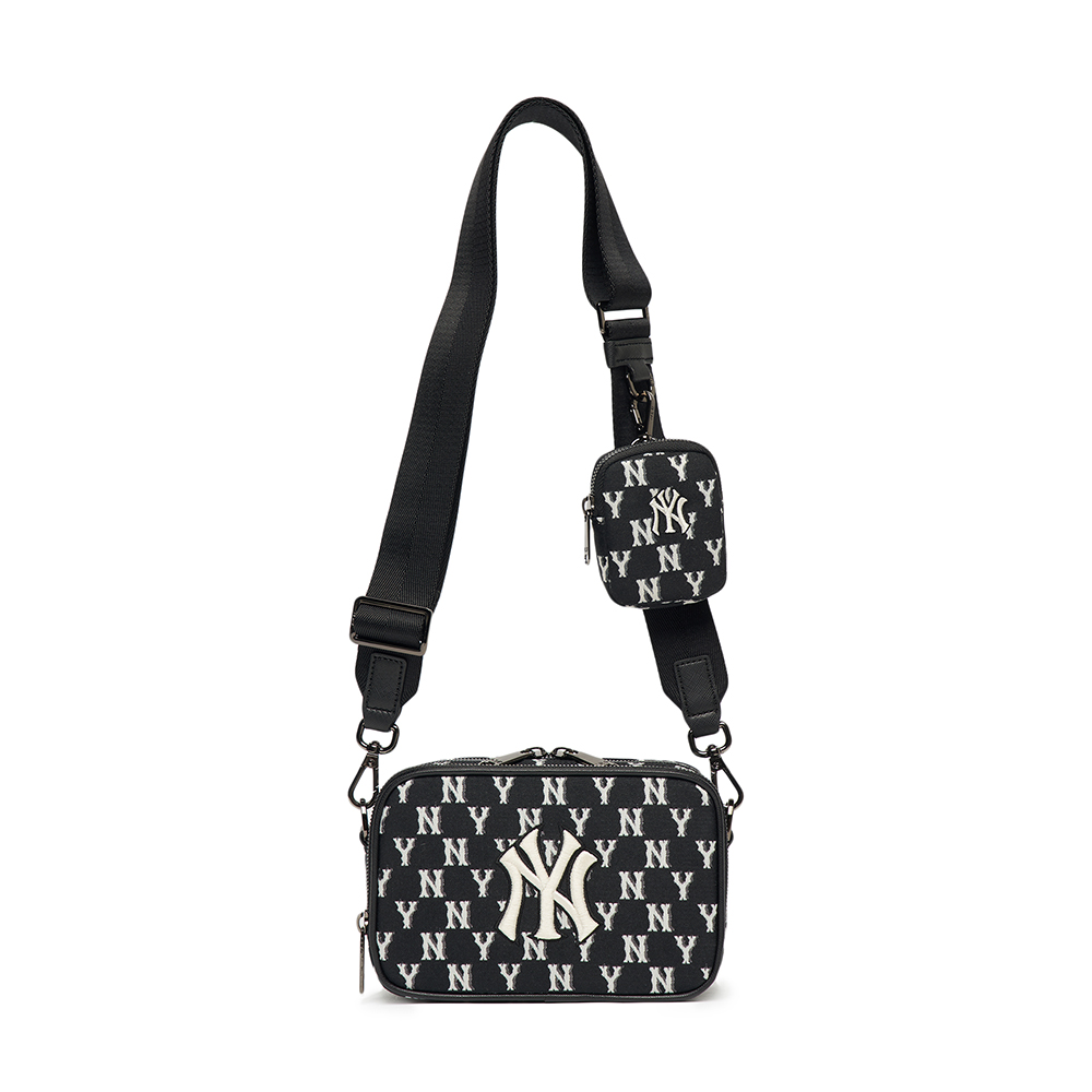 Túi MLB Mini Monogram Crossbag New York Yankees Black