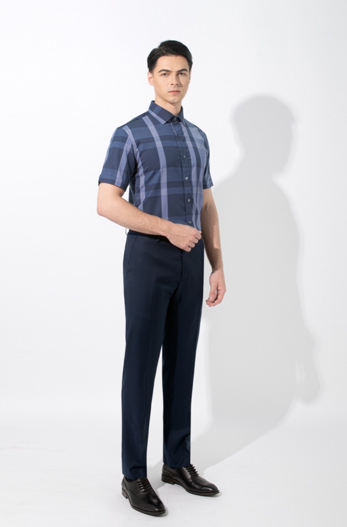 Sơ Mi Ngắn Tay GTM SMS4202147 - 0683