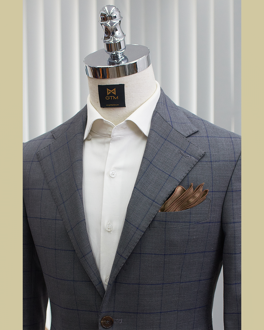 May Đo | Áo Blazer Caro Ghi
