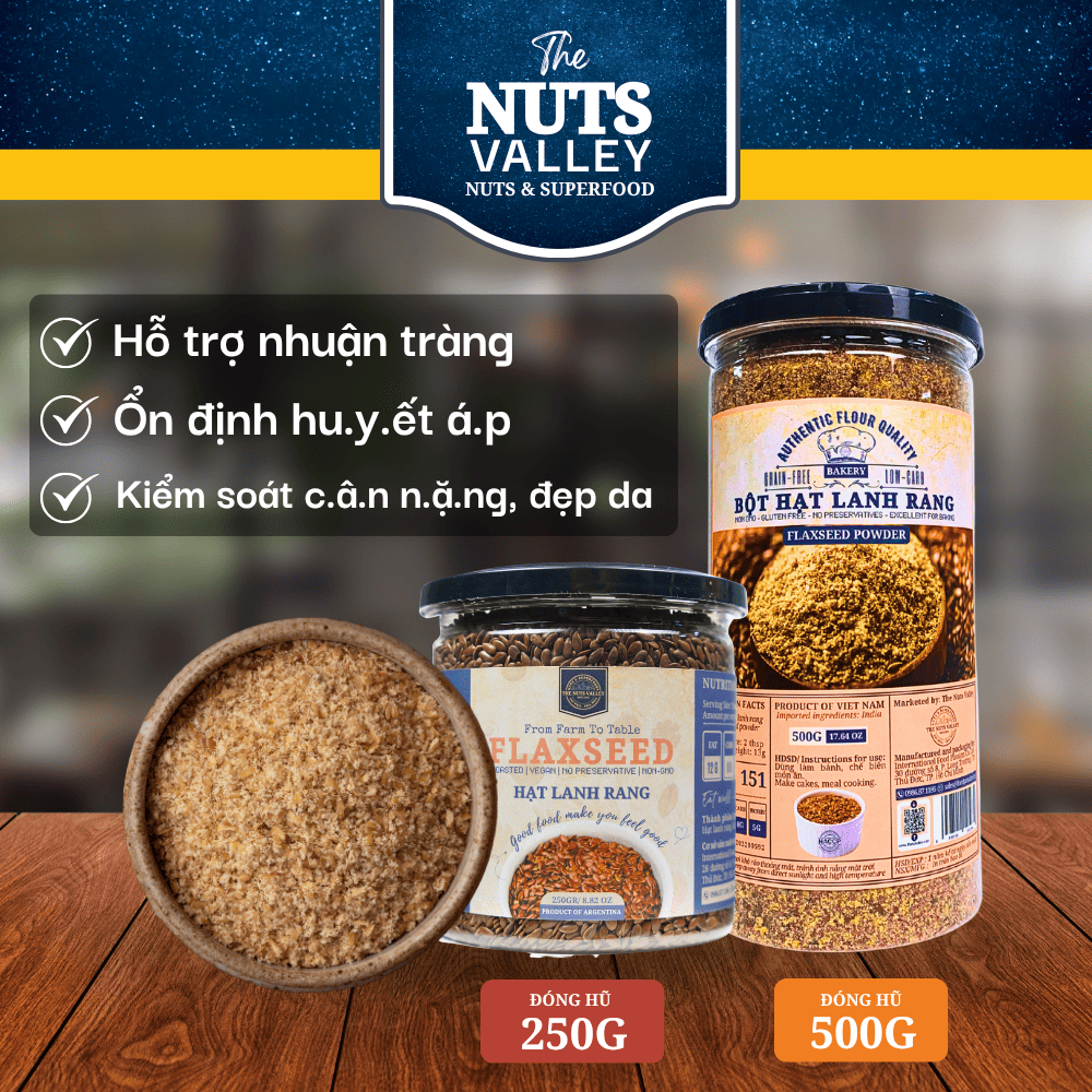 Hạt Lanh – Siêu Thực Phẩm Cho Sức Khỏe Toàn Diện