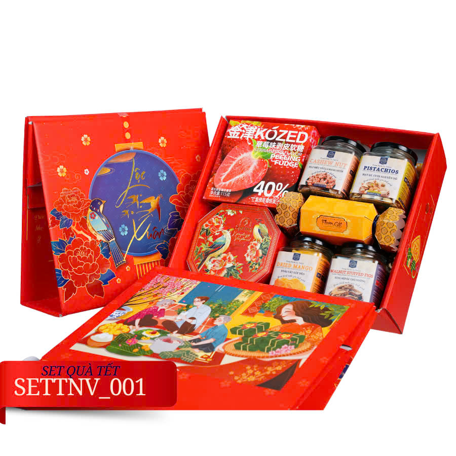 Set Quà Tết Hạt Hữu Cơ – Món Quà Sức Khỏe Cho Năm Mới Bình An