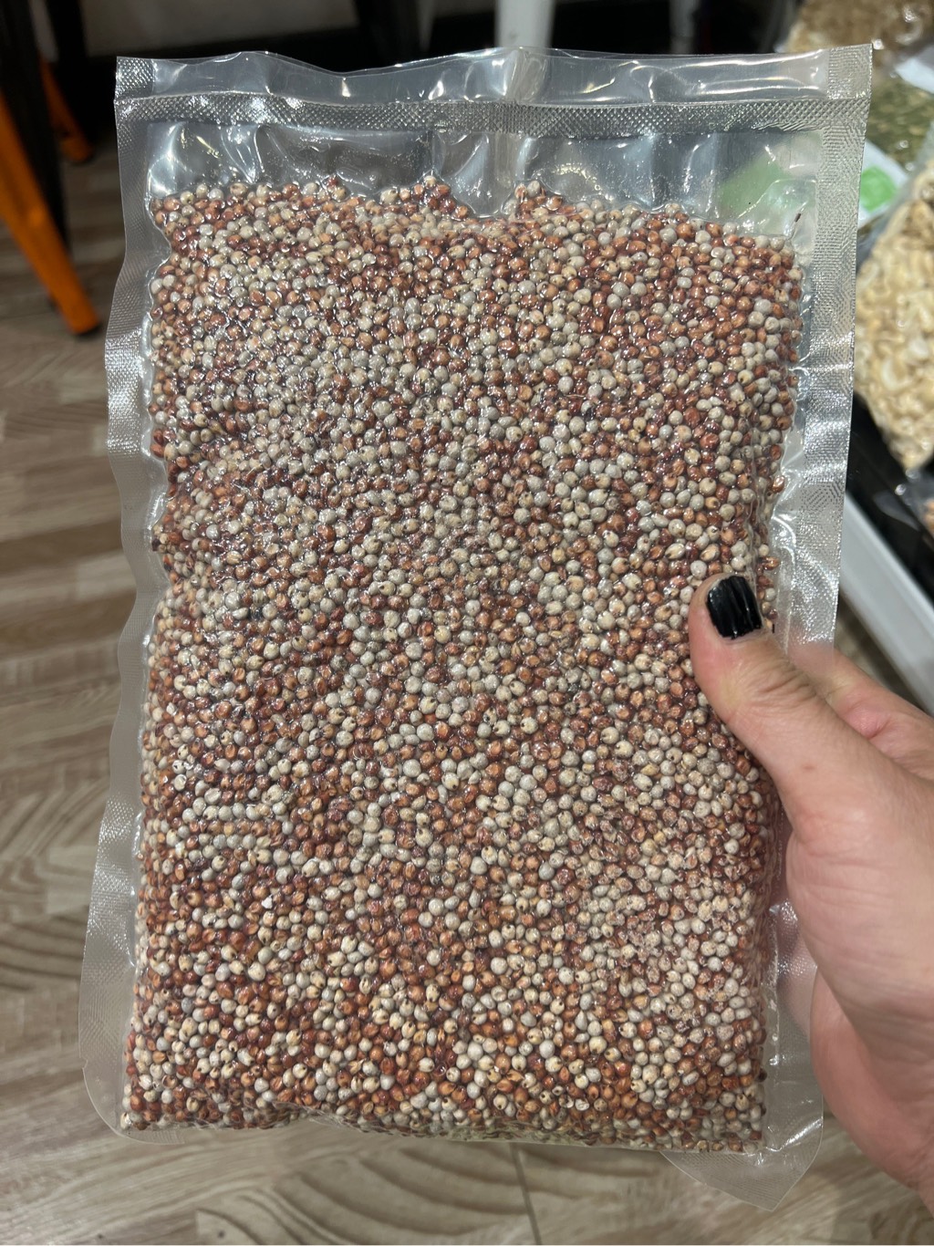 Hạt Cacao Bể và Bột Cacao Nguyên Chất 200gr  - COCOA NIBS The Nuts Valley