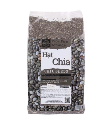 Hạt chia đen  - CHIA SEEDS The Nuts Valley