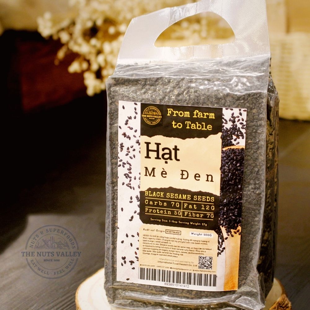 Hạt Mè Trắng và Hạt Mè Đen - SESAME The Nuts Valley