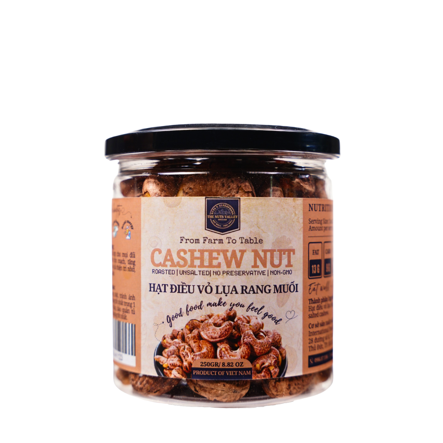 Hạt Điều Nhân Nguyên – Nguyên Chất Tự Nhiên, Dinh Dưỡng Đầy Đủ - WHOLE CASHEW The Nuts Valley