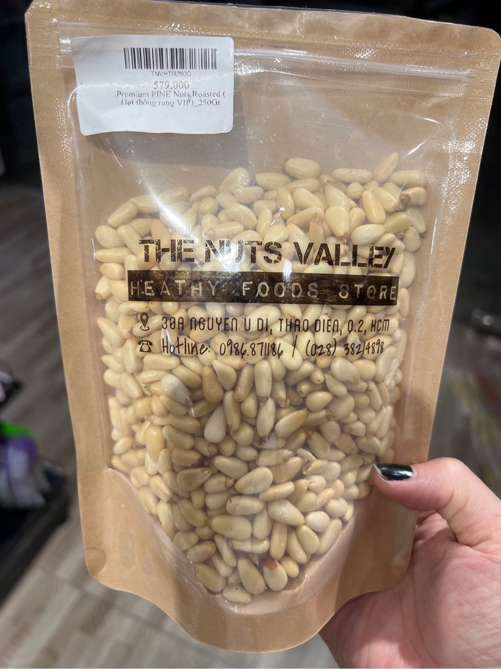 Hạt thông - PINE NUTS The Nuts Valley