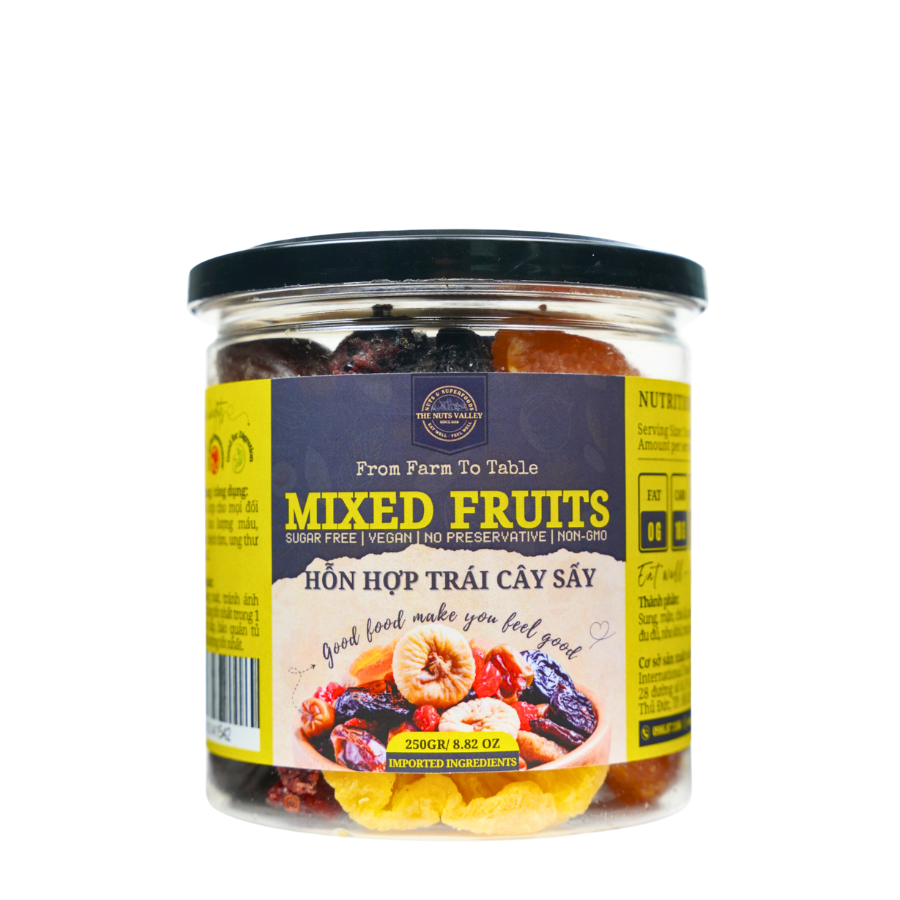 Hỗn hợp trái cây sấy - MIXED FRUIT