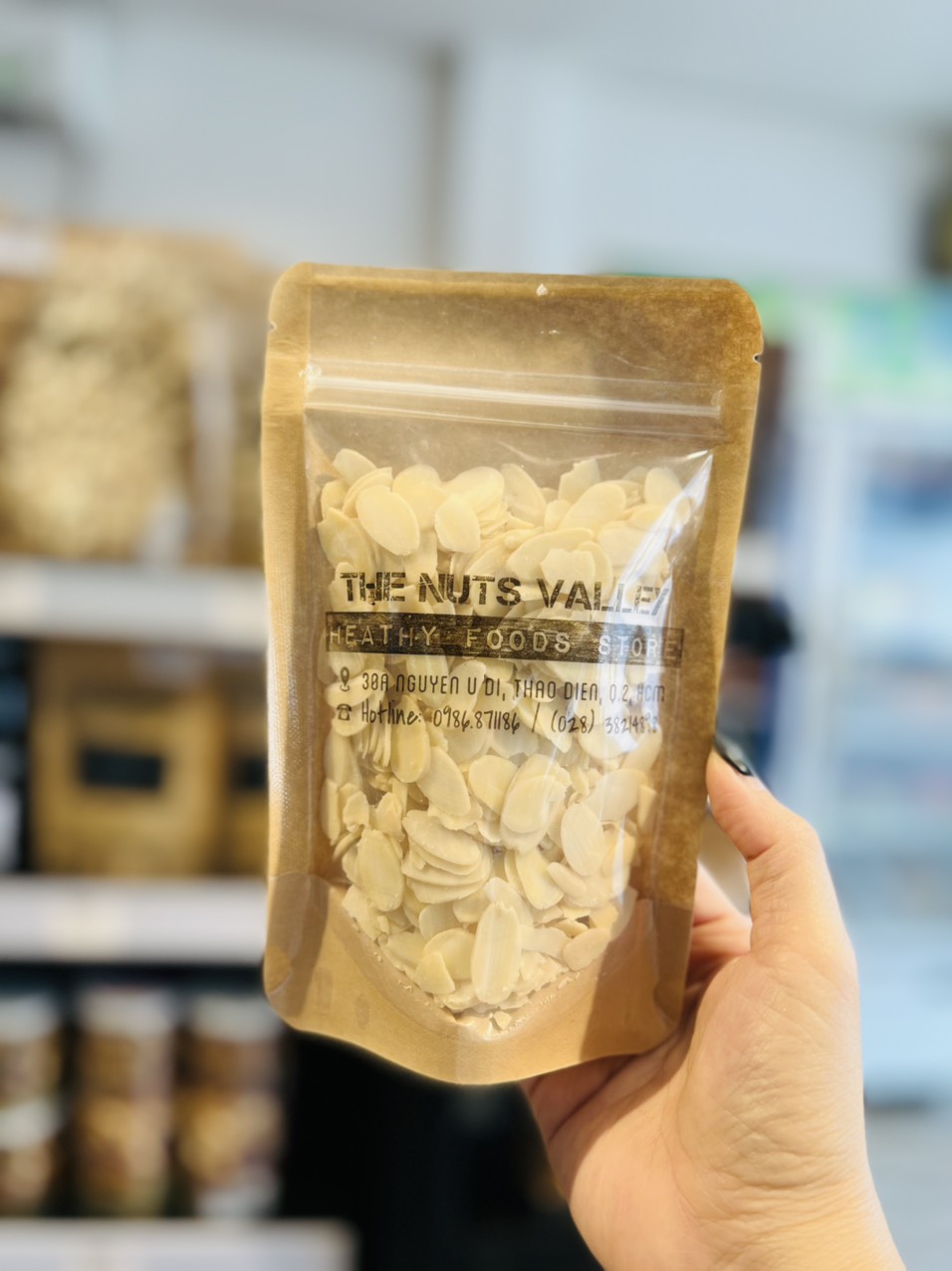 Hạnh nhân lát - ALMOND, SLICES, SLIVERED