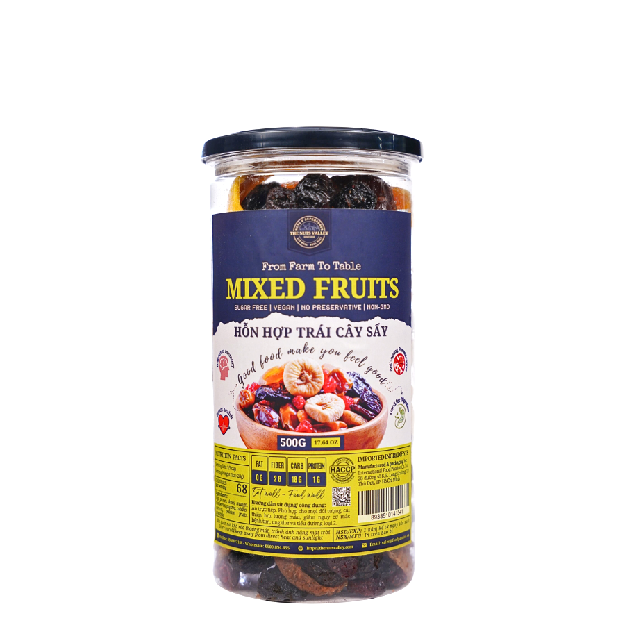 Hỗn hợp trái cây sấy - MIXED FRUIT