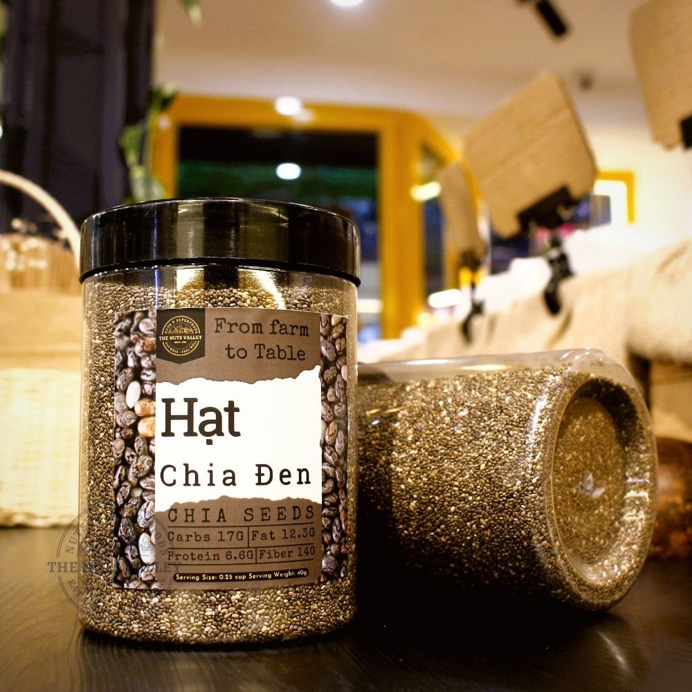 Hạt chia đen  - CHIA SEEDS The Nuts Valley