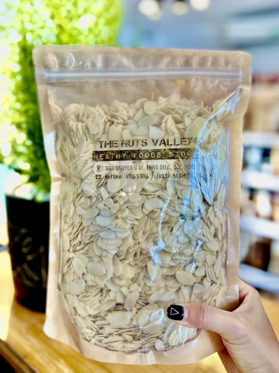 Hạnh nhân lát - ALMOND, SLICES, SLIVERED