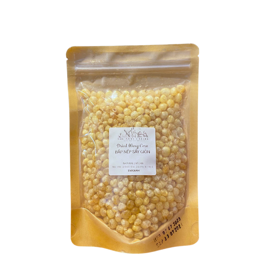Bắp Nấm, Bắp Bướm nổ, Bắp Nếp Sấy - Popcorn The Nuts Valley