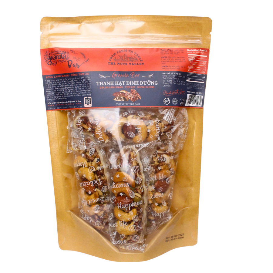 Thanh hạt dinh dưỡng - NUTS BAR