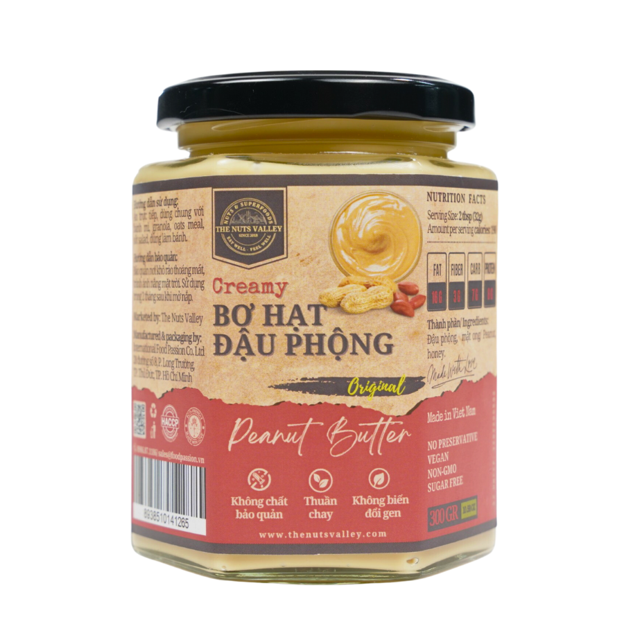Bơ từ các loại hạt dinh dưỡng - Nuts Butter - 300ml