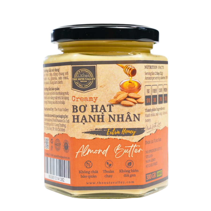Bơ từ các loại hạt dinh dưỡng - Nuts Butter - 300ml