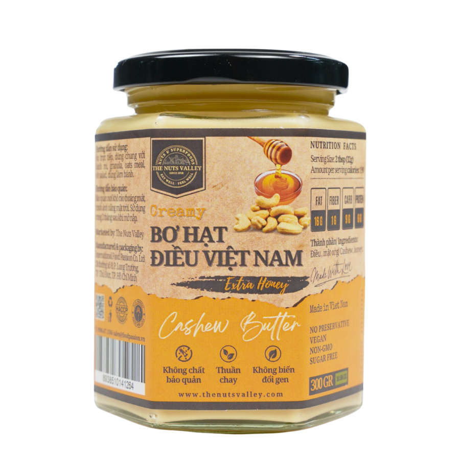 Bơ từ các loại hạt dinh dưỡng - Nuts Butter - 300ml
