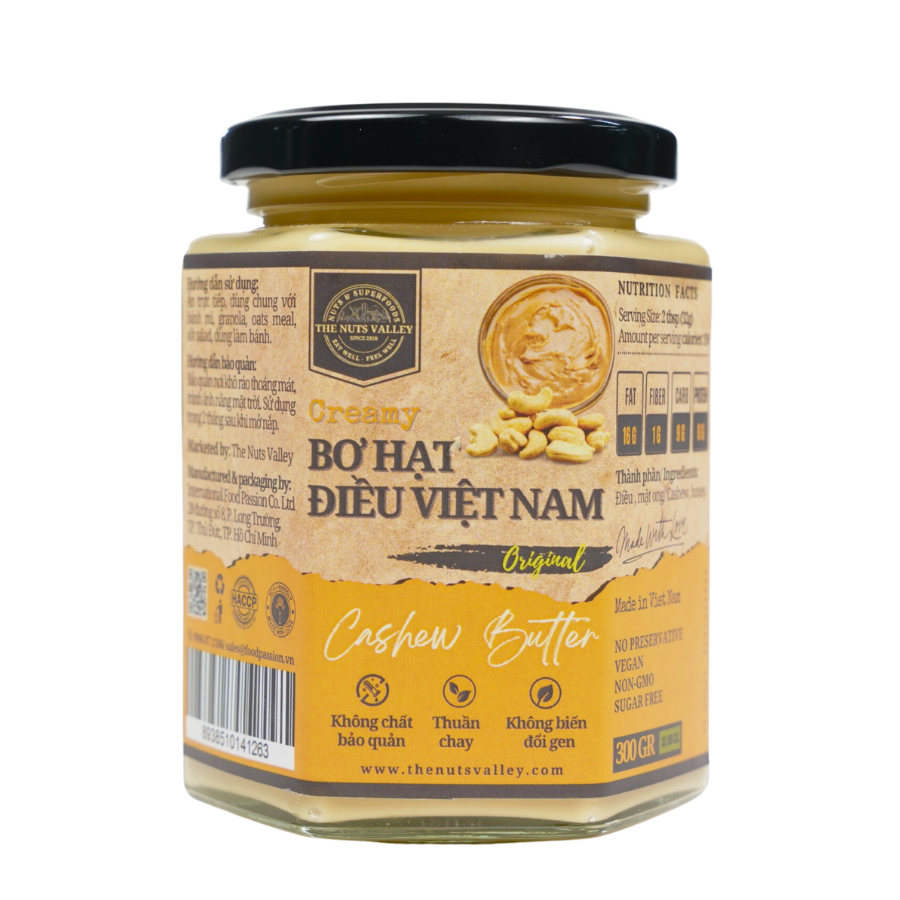 Bơ từ các loại hạt dinh dưỡng - Nuts Butter - 300ml