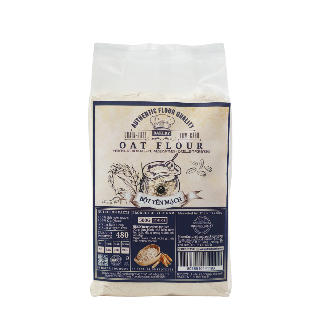 Yến Mạch cán dẹp và Bột Yến Mạch  - Oats The Nuts Valley