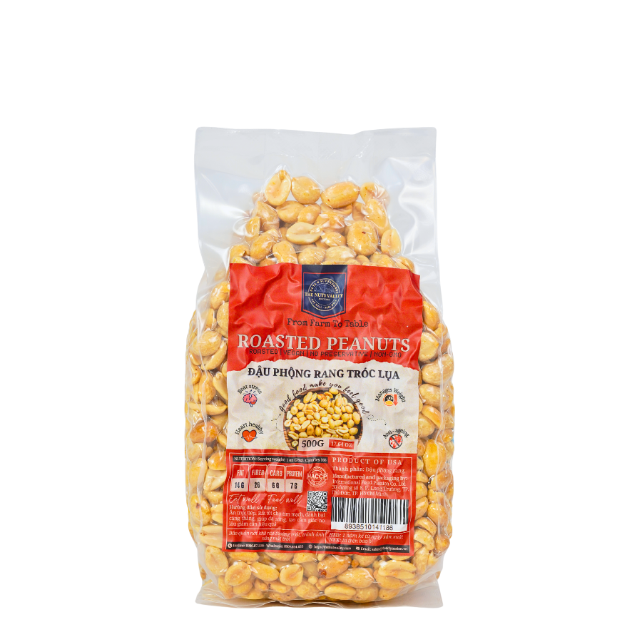 Đậu phộng Mỹ tróc vỏ - PEANUT The Nuts Valley