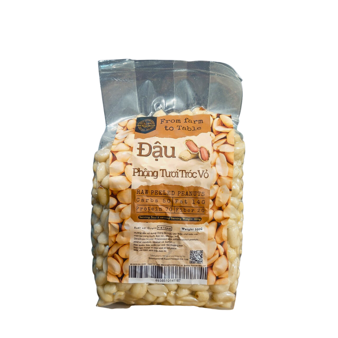 Đậu phộng Mỹ tróc vỏ - PEANUT The Nuts Valley
