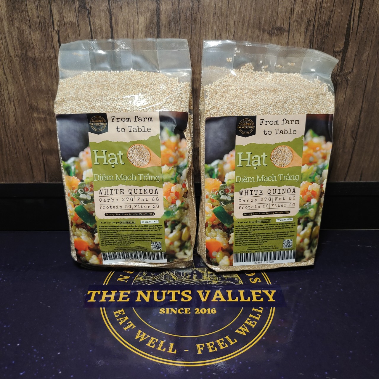 Hạt diêm mạch hữu cơ - QUINOA Absolute Organic