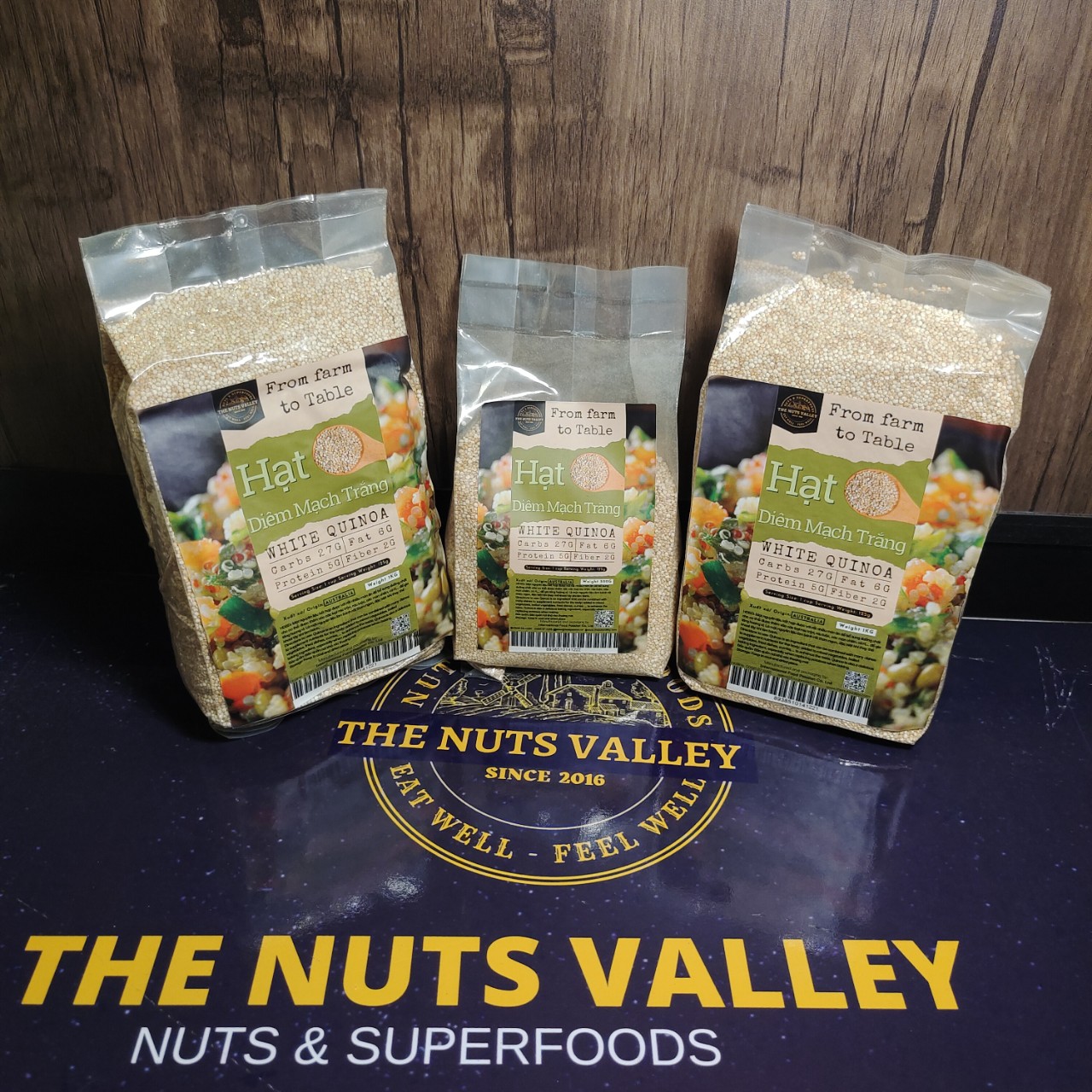 Hạt diêm mạch hữu cơ - QUINOA Absolute Organic