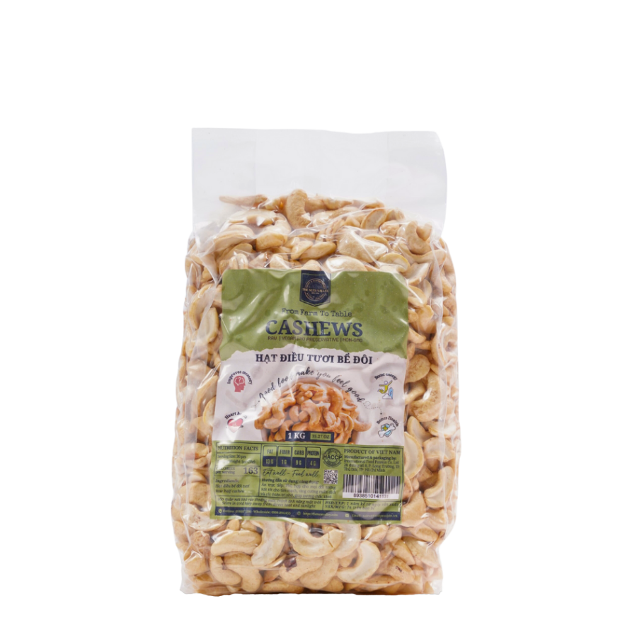 Hạt Điều Bể Đôi - HALVES CASHEW The Nuts Valley