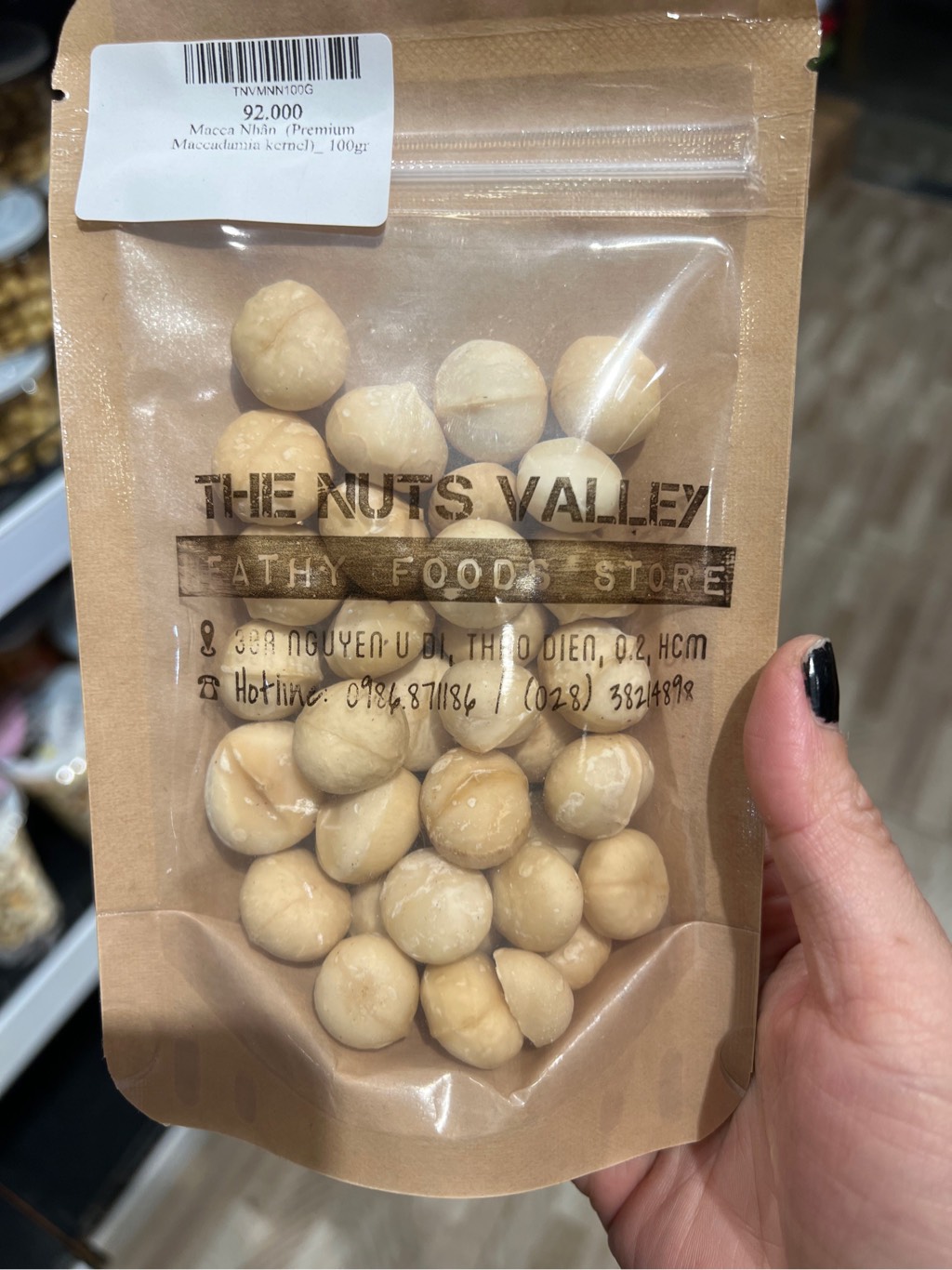 Hạt mắc ca - MACADAMIA The Nuts Valley