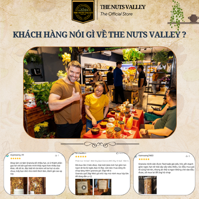 Ngũ cốc Granola - The Nuts Valley