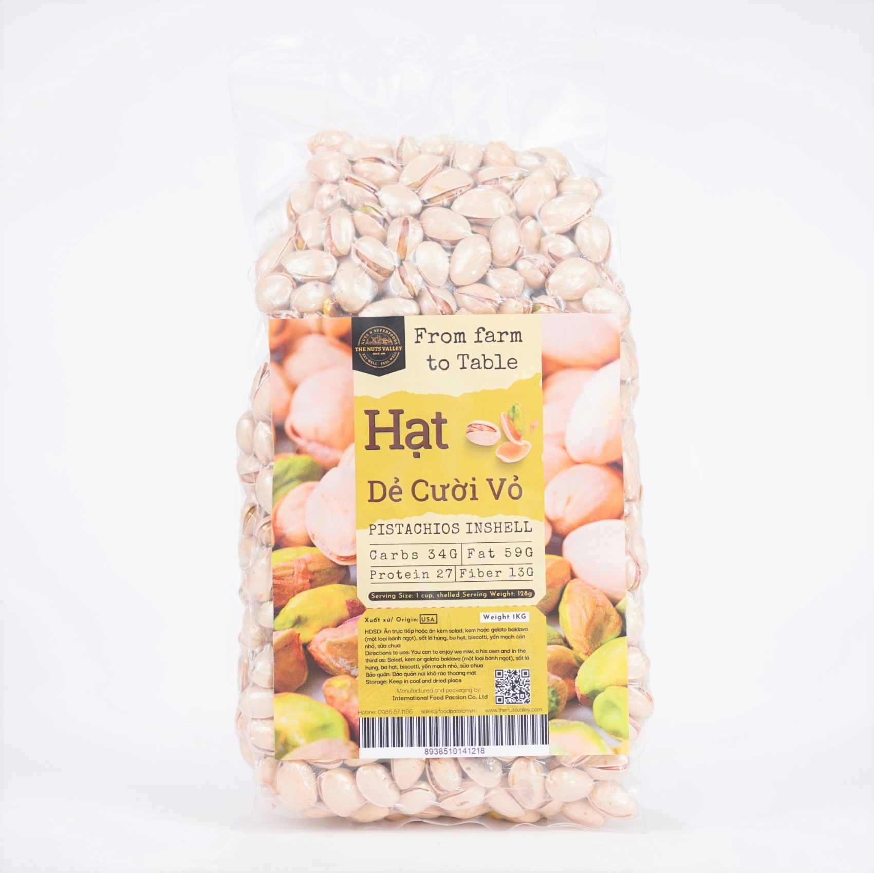 Hạt dẻ cười - Pistachio The Nuts Valley