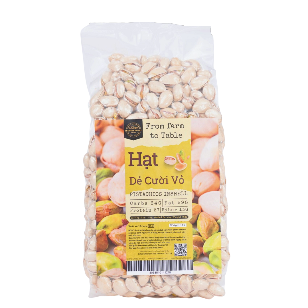 Hạt dẻ cười - Pistachio The Nuts Valley