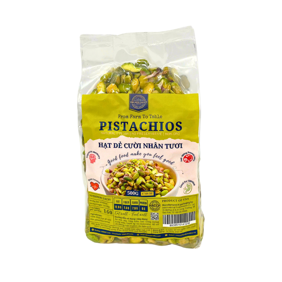 Hạt dẻ cười - Pistachio The Nuts Valley