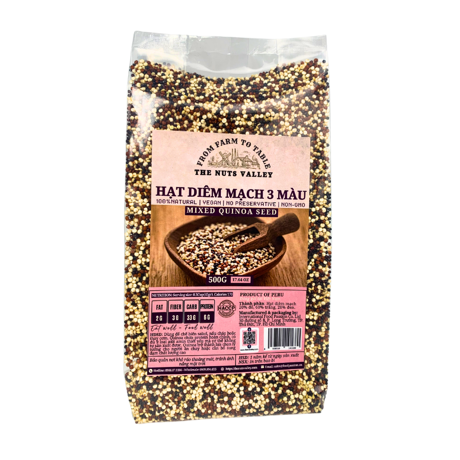 Hạt diêm mạch hữu cơ - QUINOA Absolute Organic