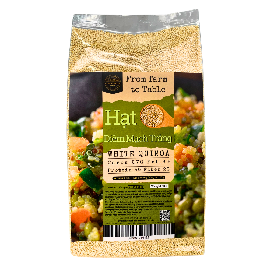 Hạt diêm mạch hữu cơ - QUINOA Absolute Organic
