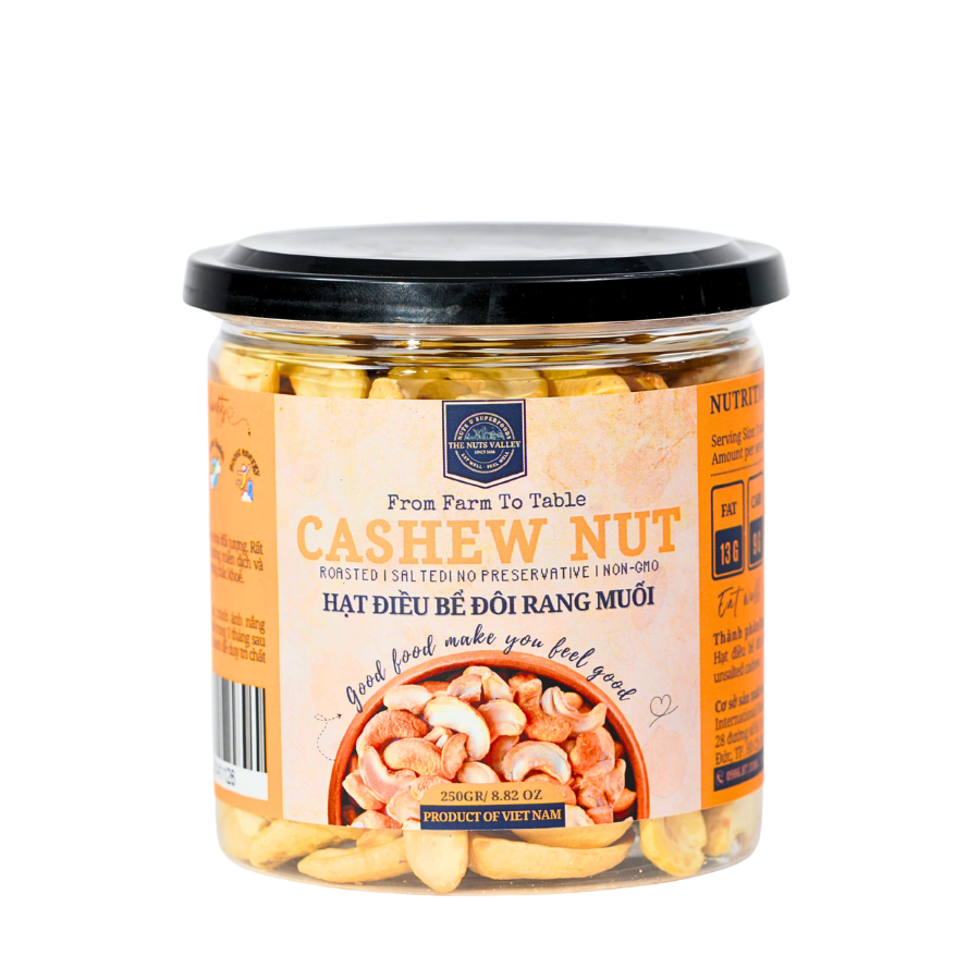 Hạt Điều Bể Đôi - HALVES CASHEW The Nuts Valley