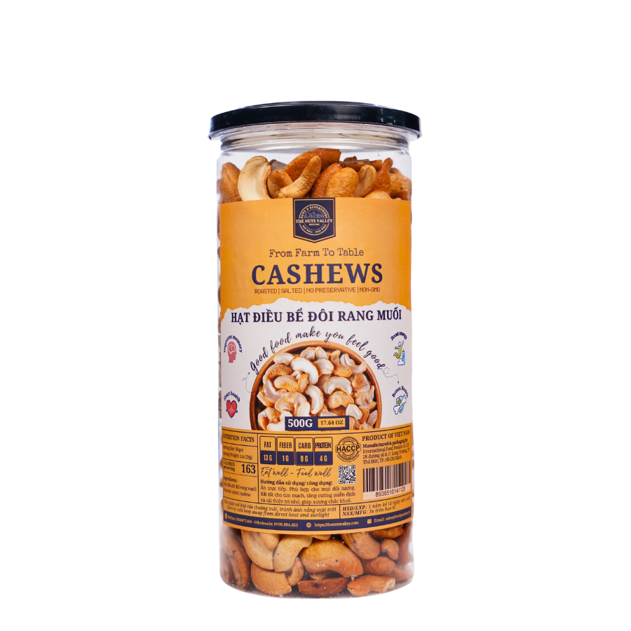 Hạt Điều Bể Đôi - HALVES CASHEW The Nuts Valley