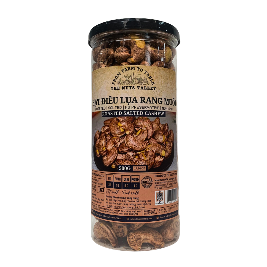 Hạt Điều Nhân Nguyên – Nguyên Chất Tự Nhiên, Dinh Dưỡng Đầy Đủ - WHOLE CASHEW The Nuts Valley