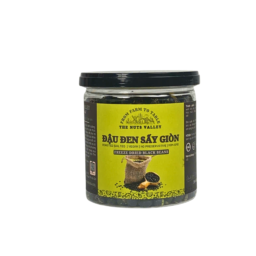 Đậu đen sấy giòn - Freeze dried black beans 250g