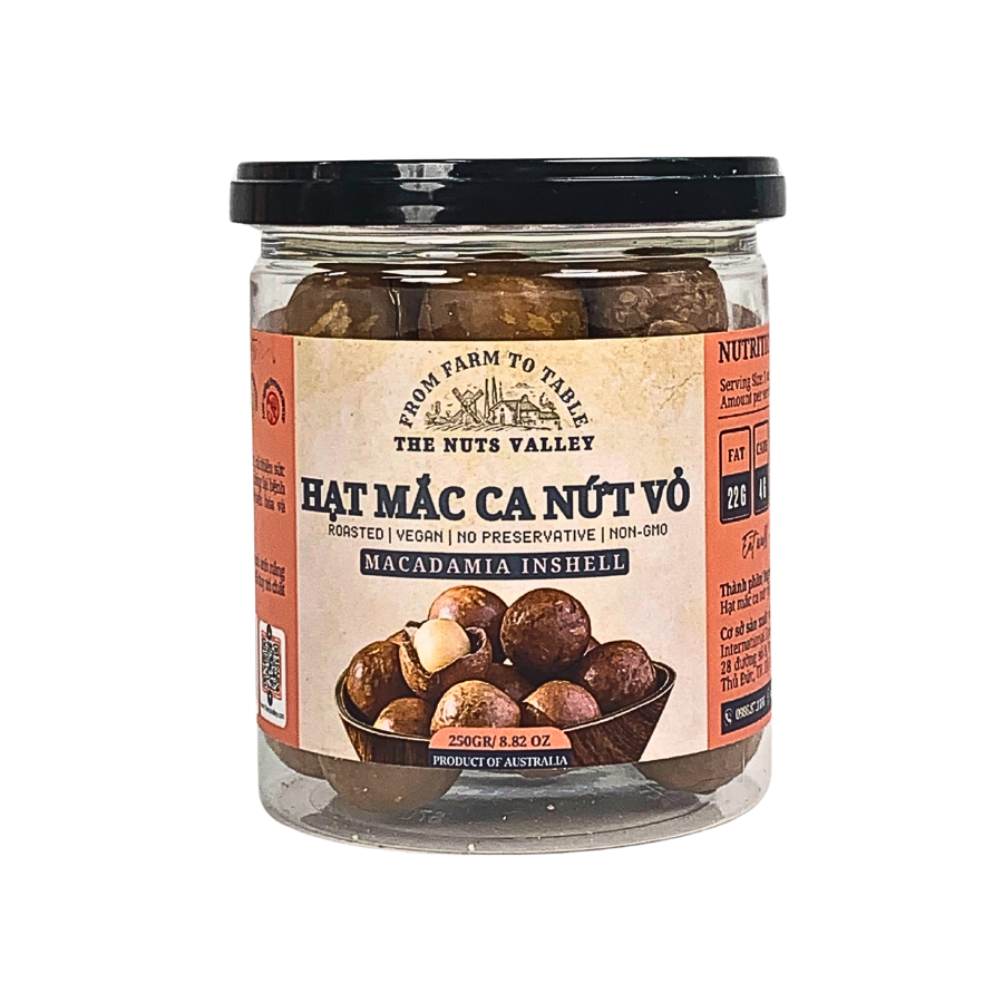Hạt mắc ca - MACADAMIA The Nuts Valley