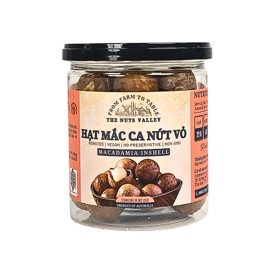 Hạt mắc ca - MACADAMIA The Nuts Valley